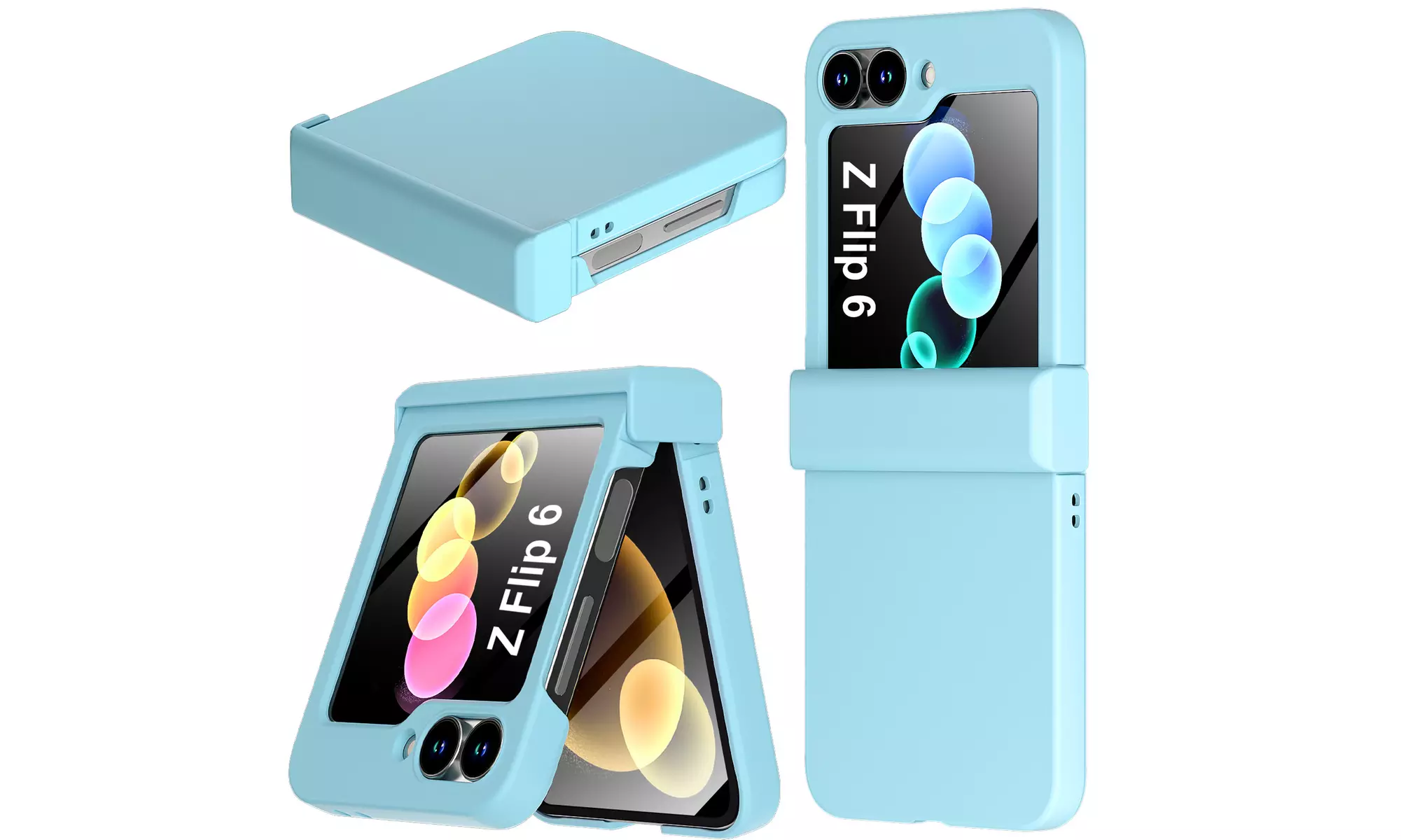 For Samsung Galaxy Z Flip 6 5G Case Ultra Slim Flip6 Hard Hinge Protection Cover