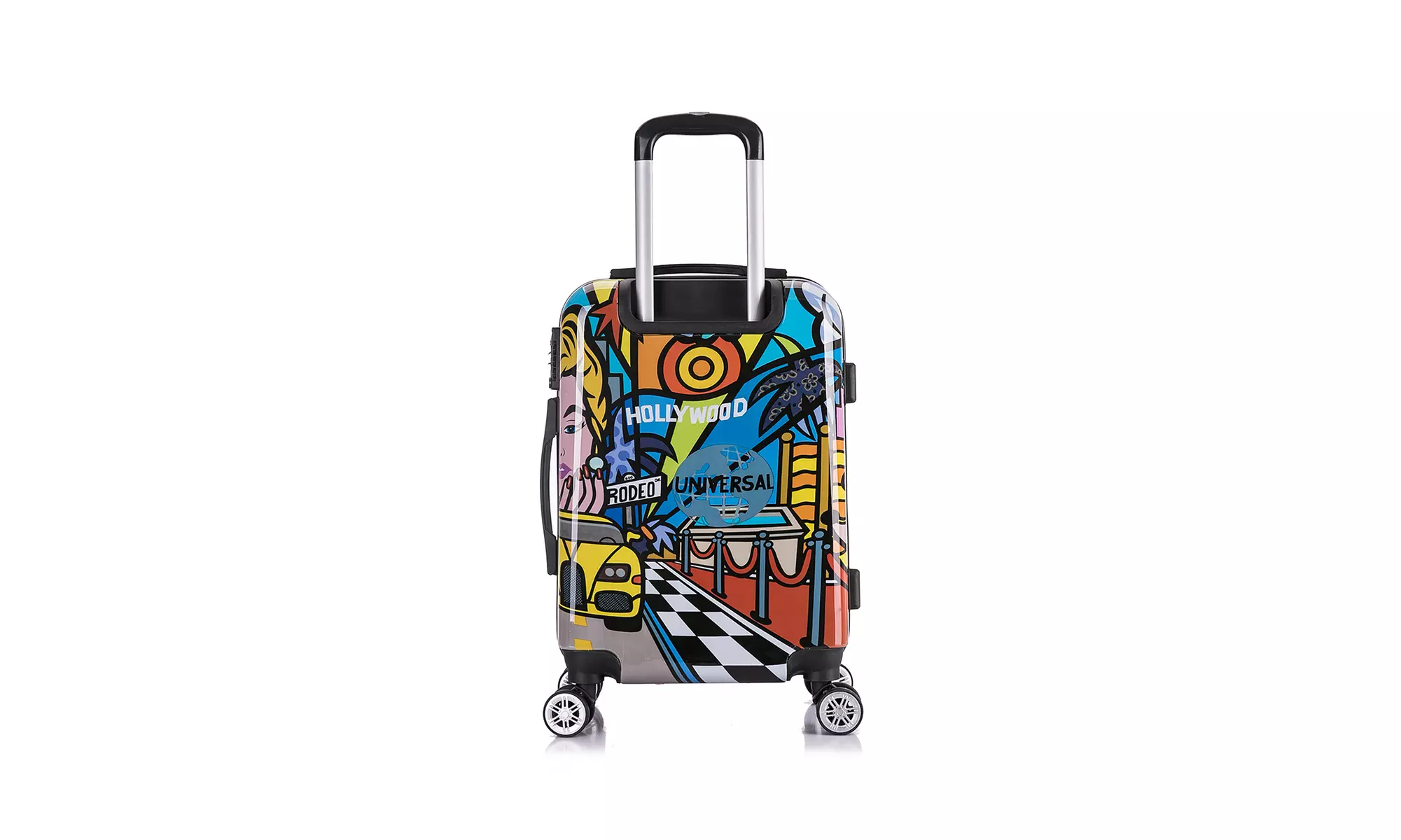InUSA Prints Lightweight Hardside Spinner Carryon & Checked Luggage Options