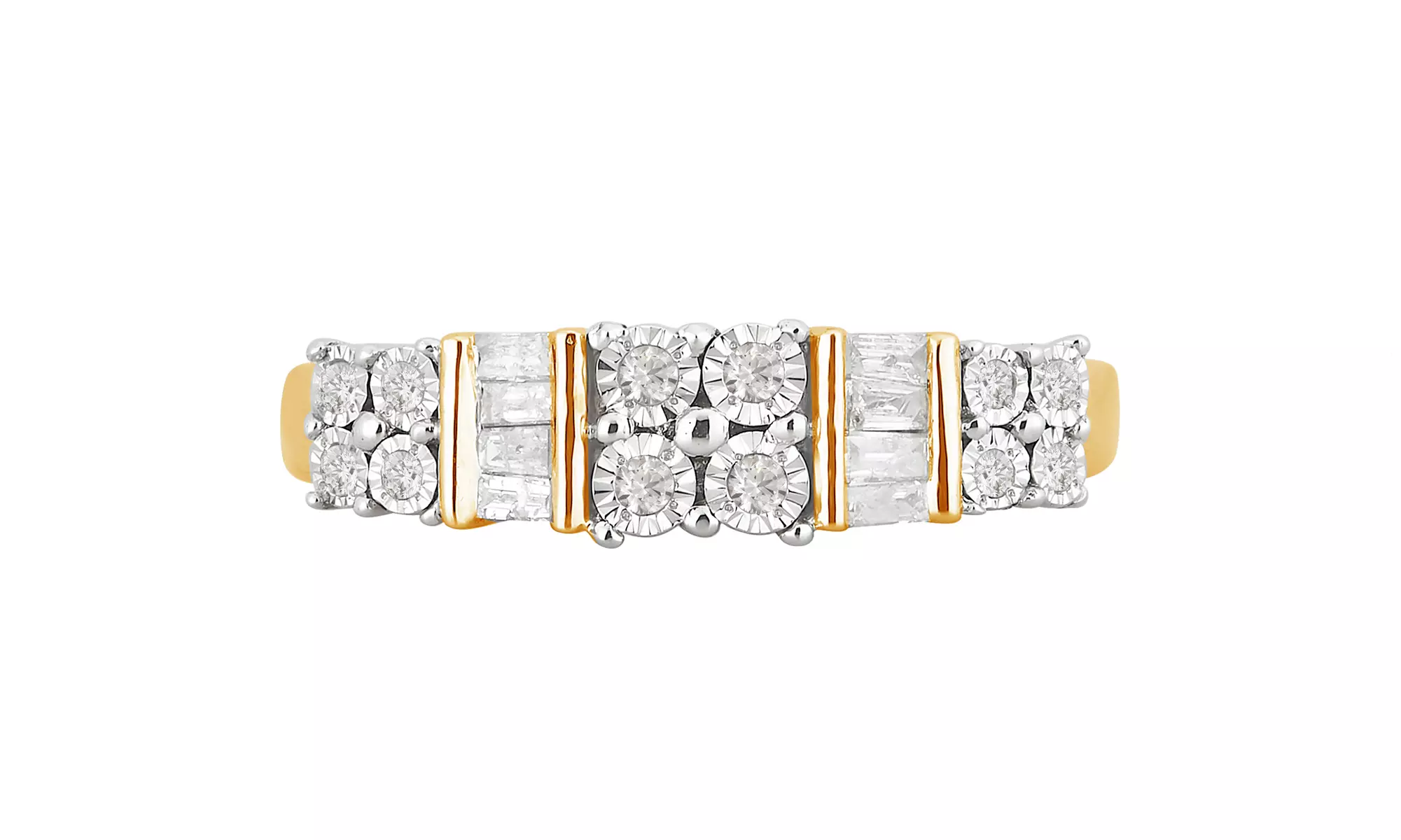 1/4 CTTW Diamond Fashion Band in Sterling Silver By DiamondMuse