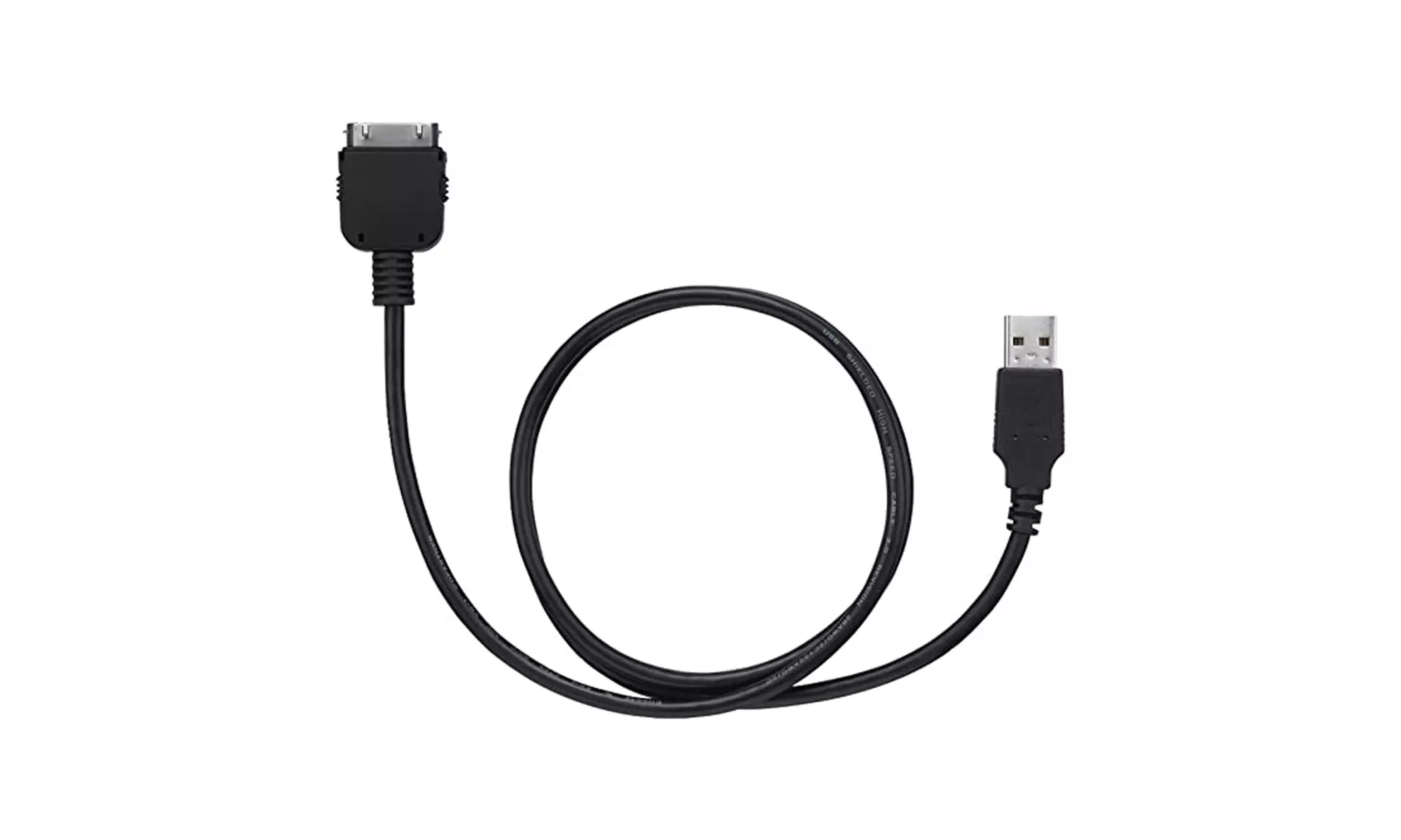 KENWOOD KCA-IP101 Automotive Spec iPod 1 Wire Direct Cable (Black) - New - Second Medium