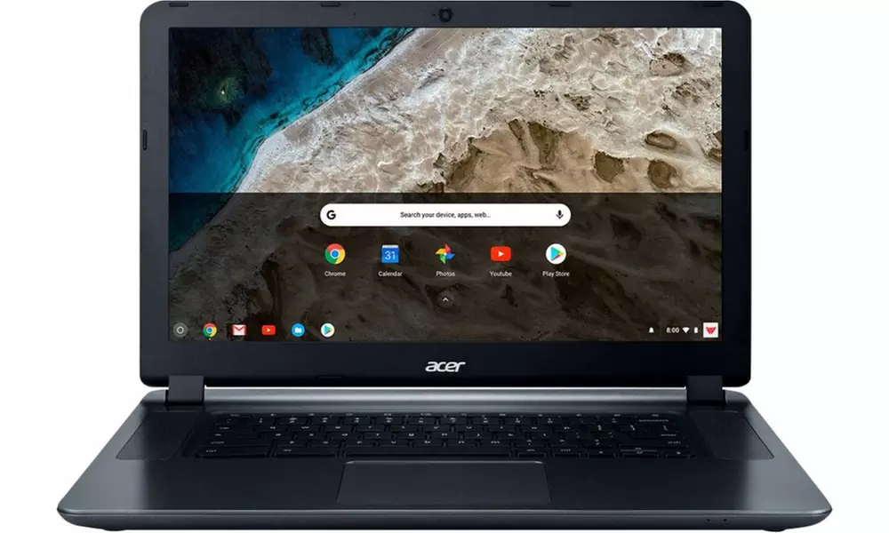Acer Chromebook 15.6" Laptop with Intel Celeron N3060 Dual-Core Processor and 4GB RAM (Manufacturer Refurbished) - Primary Image