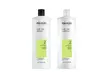 Nioxin System 1,2,3 or 4 Scalp Therapy Hair Shampoo and Conditioner Liter Duo  - Second Medium