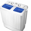 Image 10: Portable Mini Compact Twin Tub 17lb Washing Machine Washer Spin Dryer
