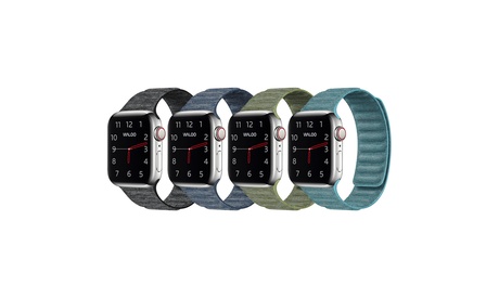 Waloo Magnetic Loop Band For Apple Watch Series 1-9 Denim Teal 38/40/41mm