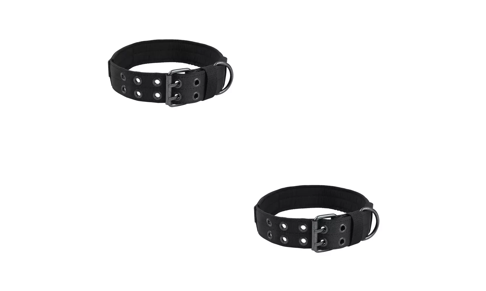 US Tactical heavy duty Nylon large Dog Collar collar K9 Military Metal Buckle