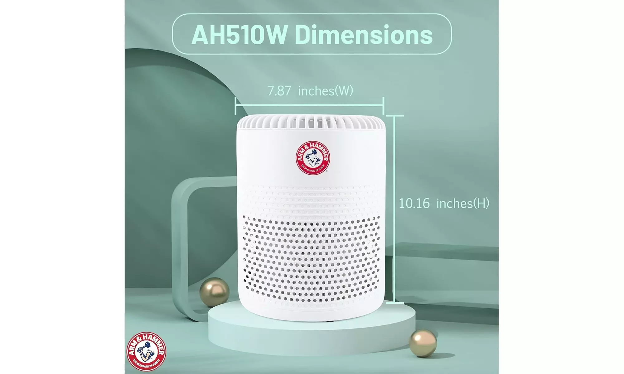 Arm & Hammer Air Purifiers: 1 or 2 Pack