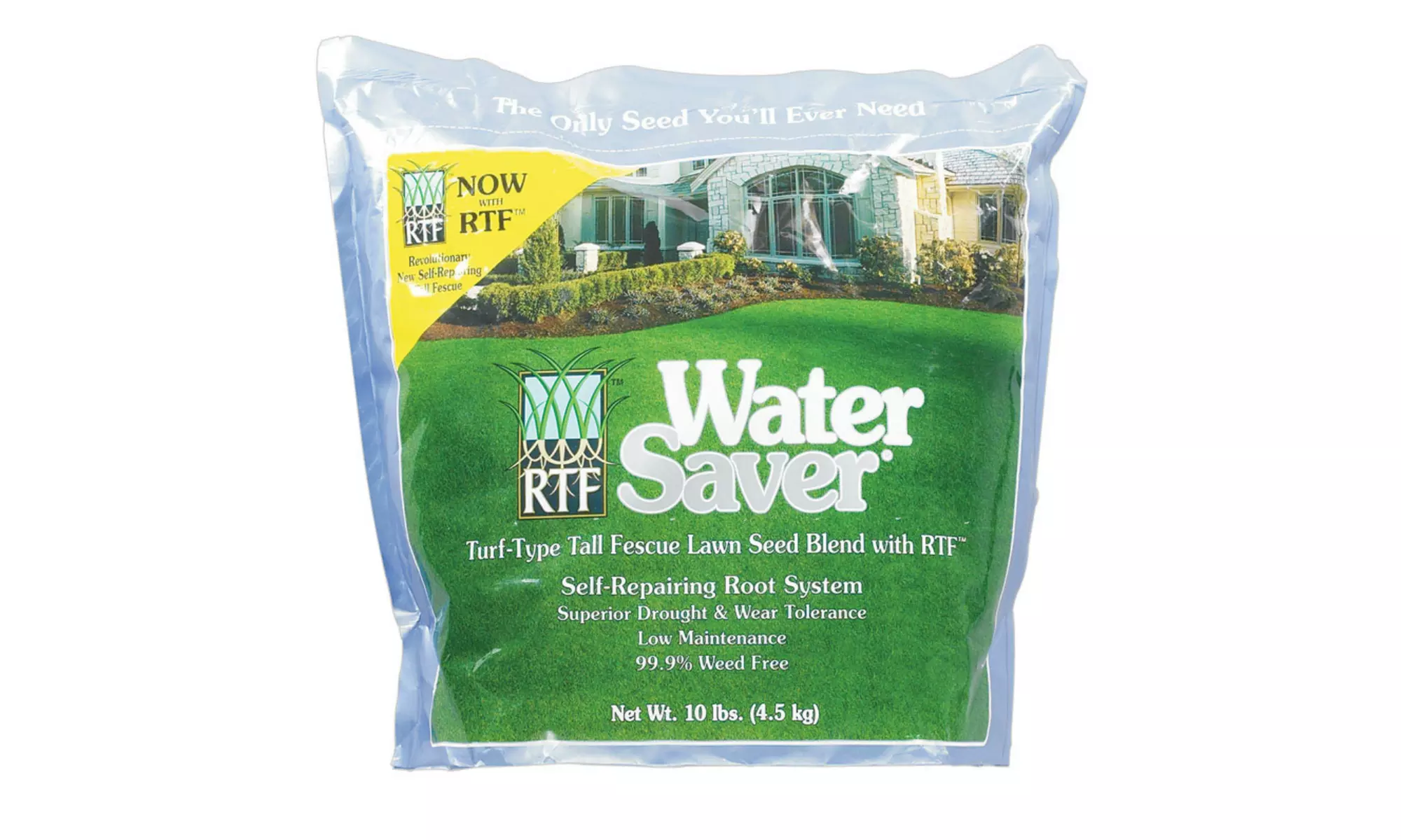 Barenbrug 11110  Water Saver Tall Fescue Grass Seed Blend, 10 Lbs - Second Medium