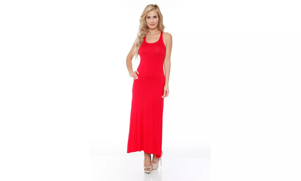 Red Must Have Maxi Dress - Primary Image