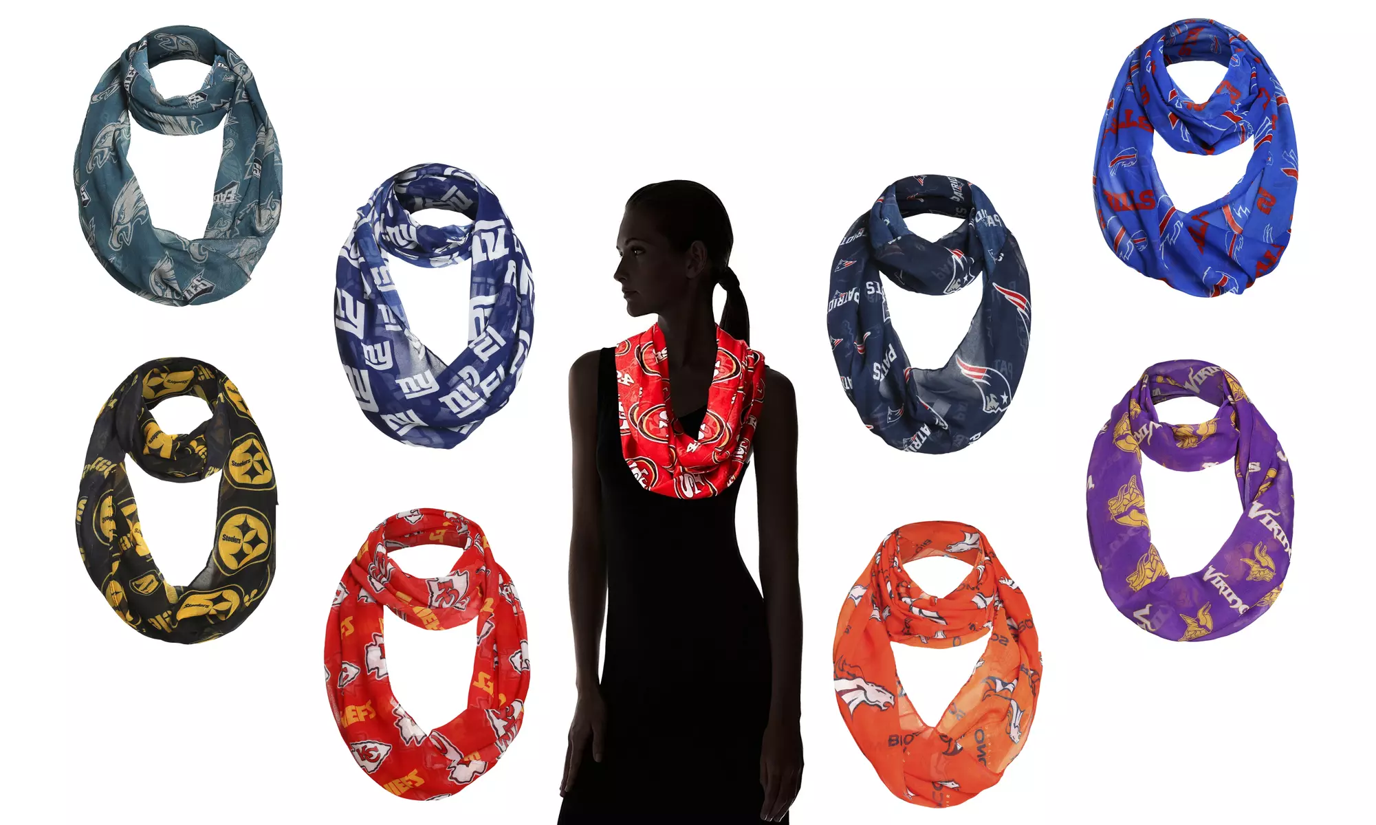 Forever Collectibles NFL Infinity Scarf - Primary Image