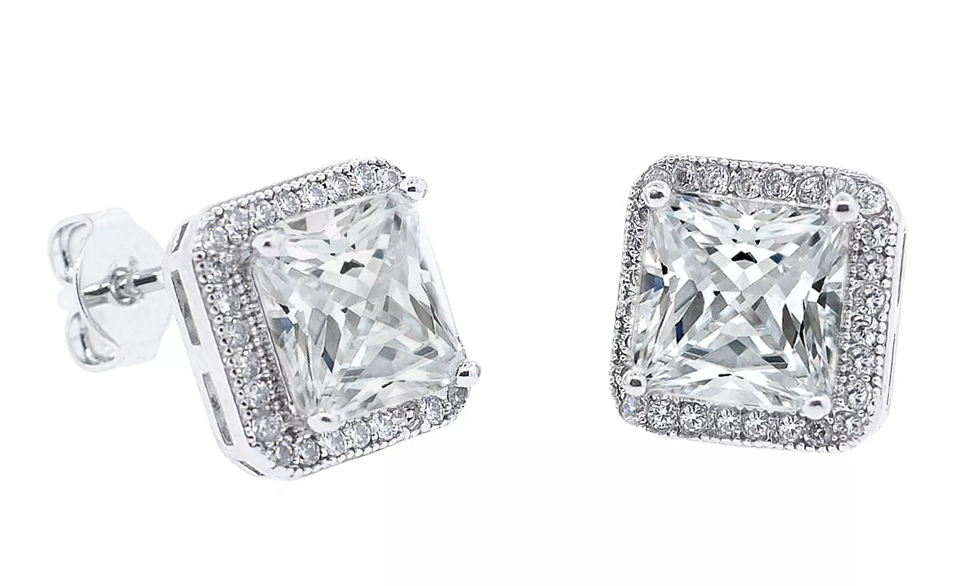Princess Cut Jewelry Made with Cubic Zirconia Stonesby Elements of Love - Second Medium