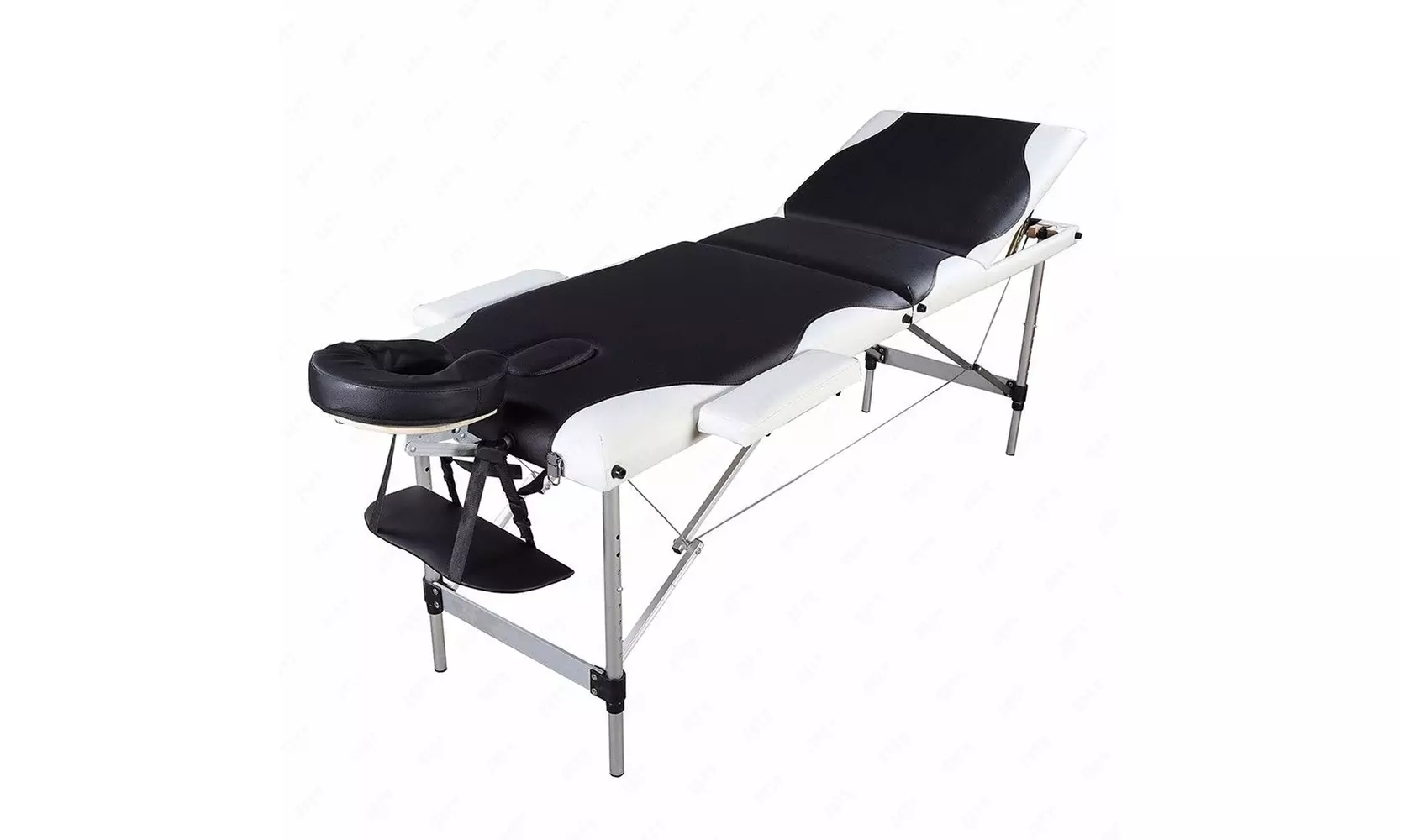 3 Section Professional Portable Massage Table, Adjustable SPA Bed - Primary Image