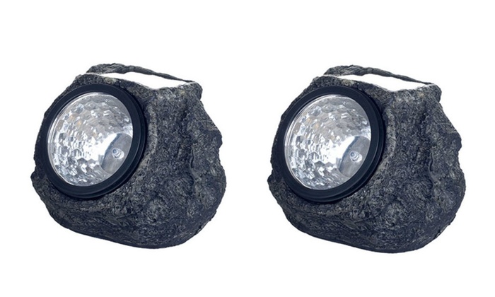 4pcs Solar Powered Imitation Rock Lights Bright Led Outdoor 4pcs Solar Powered Imitation Rock Lights Bright Led Outdoor Spotlight
