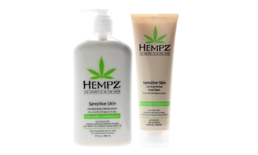 Hempz Sensitive Skin Herbal Body Choose From Moisturizer Or Wash 1 Or 2 Pack Groupon 5353