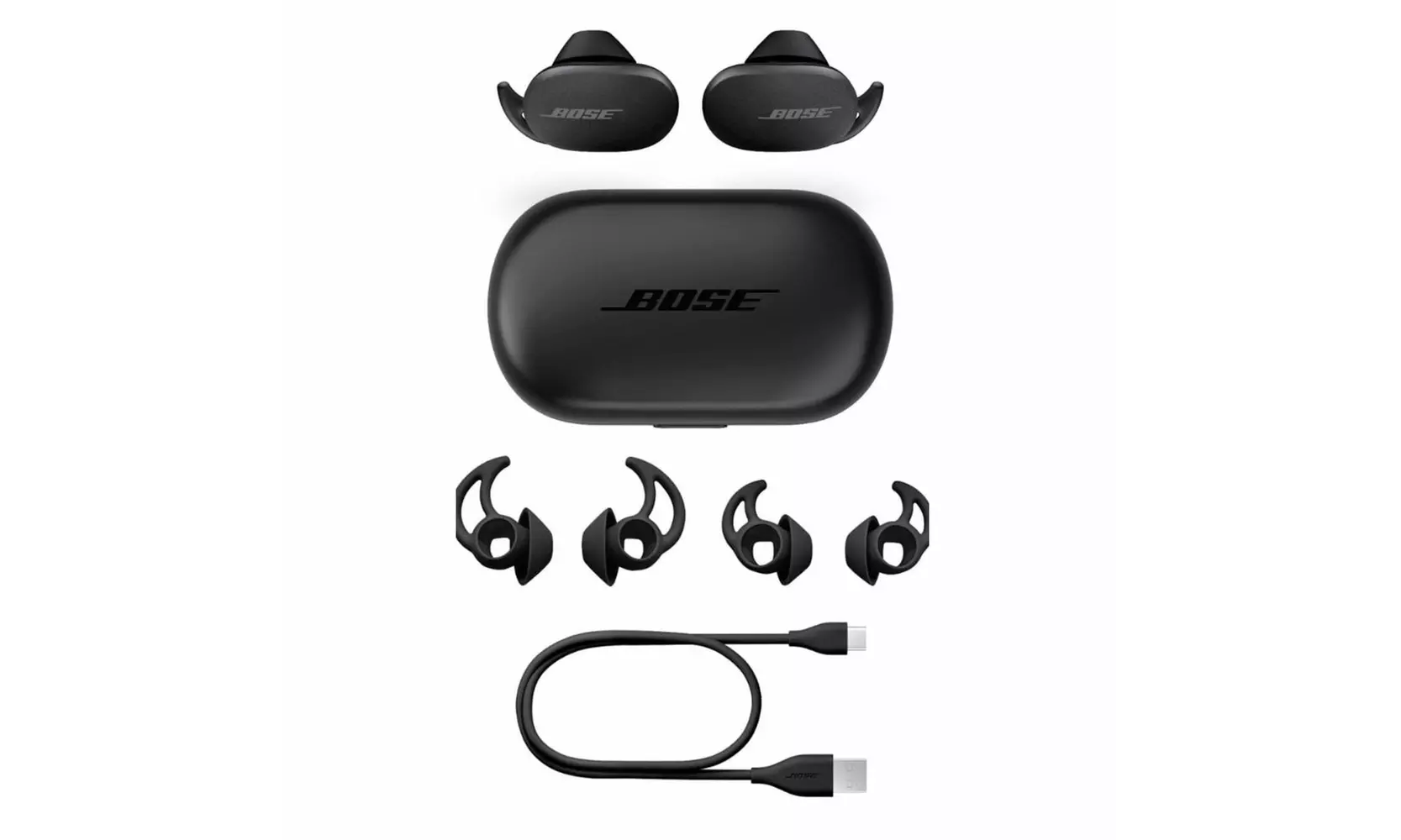 Bose QuietComfort Earbuds Headphones - B08LB63PVT - Refurbished - Black or White