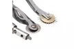 Leather Craft Tools Punch Kit Stitching Carving Working Sewing Saddle Groover - Second Medium