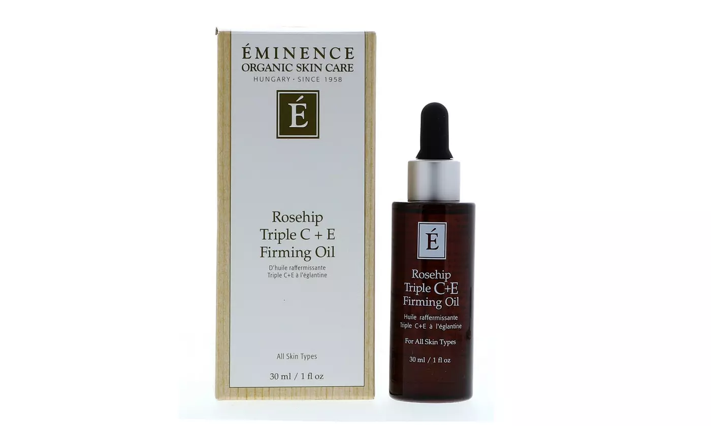 Eminence Rosehip Triple C plus E Firming Oil, 1 oz