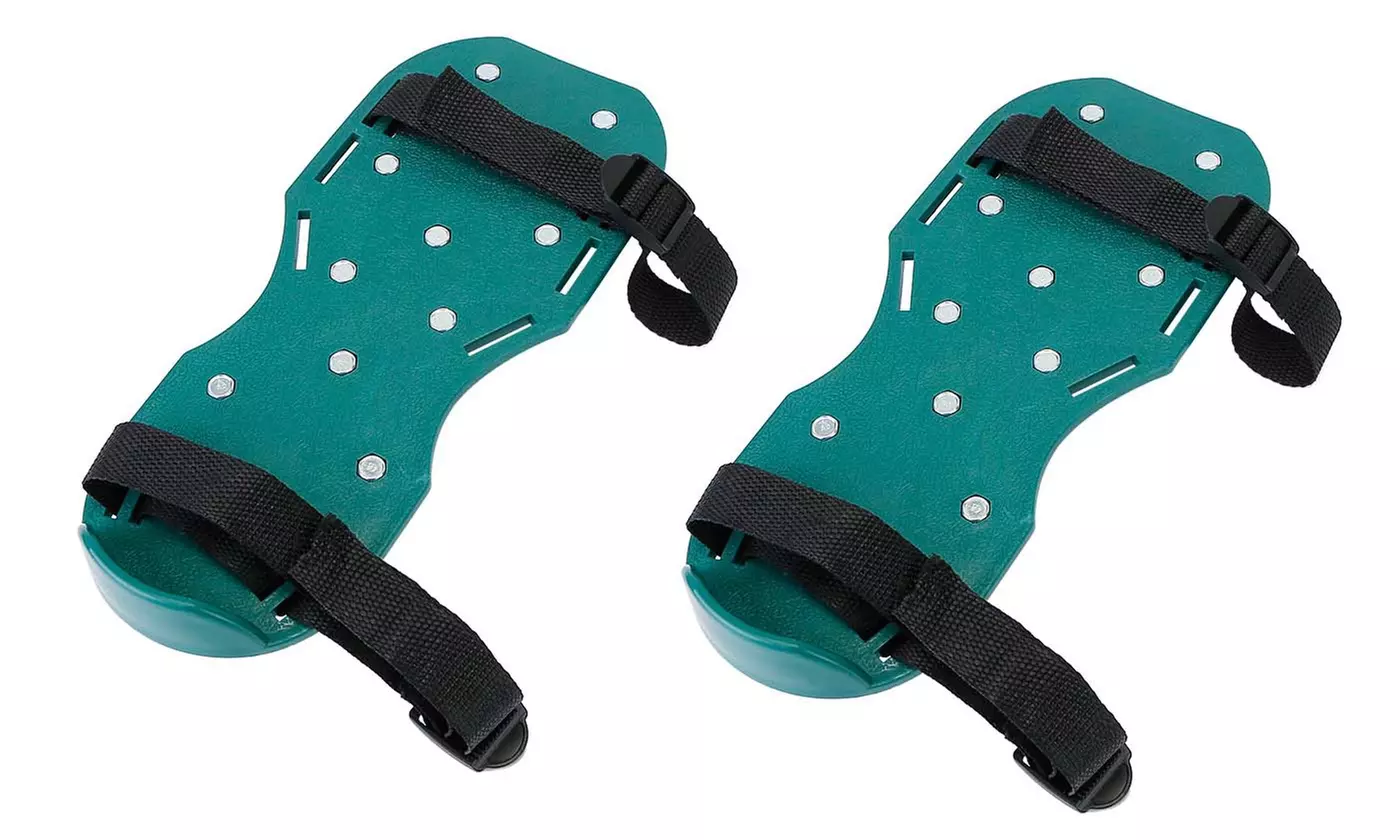 iMounTEK Metal Spiked Lawn Aerator Shoes for Easy Yard Aeration