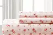 Modern Threads Printed Floral Microfiber Sheet Set - Second Medium