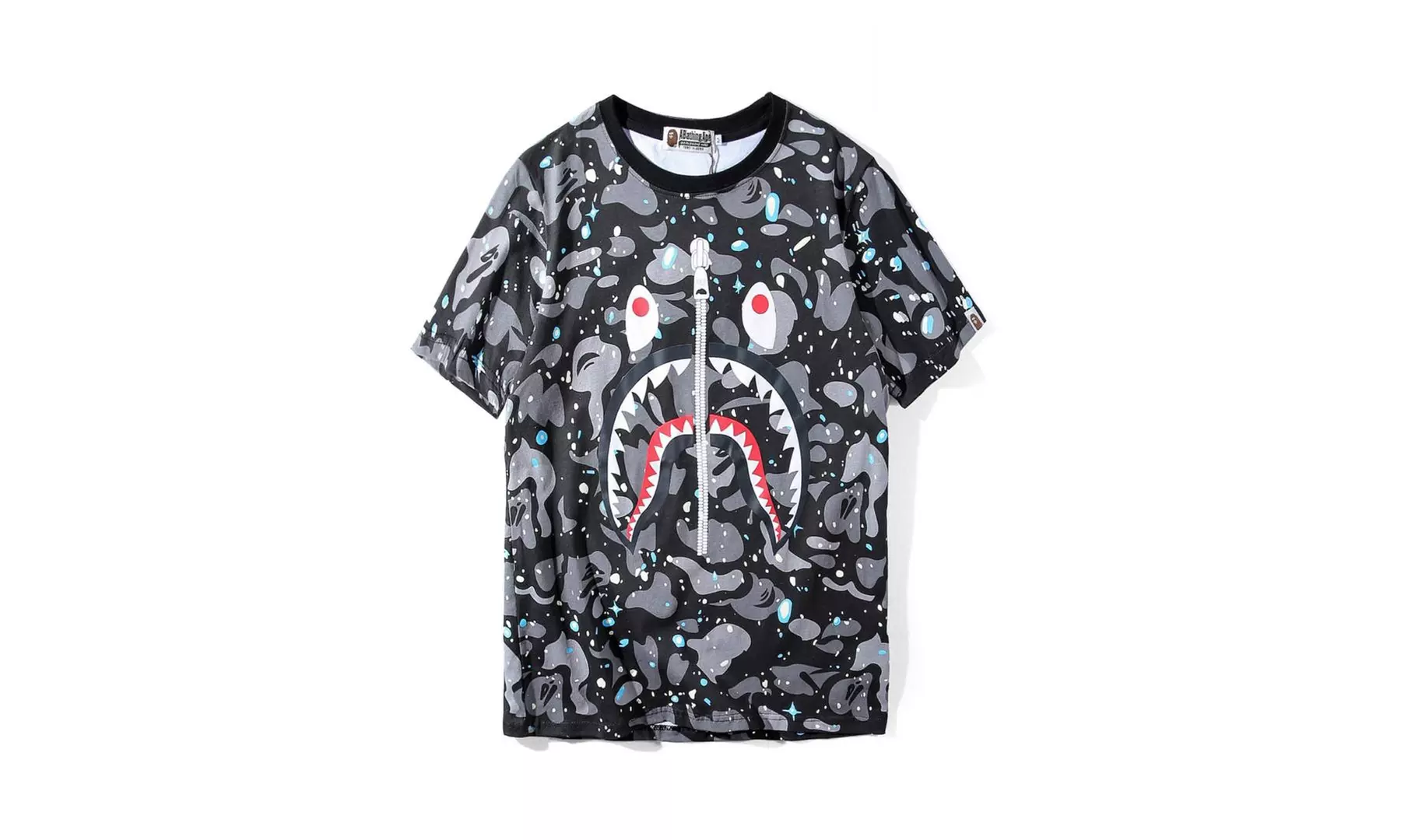 A Bathing Ape Space Camo BAPE T-shirt  - Primary Image