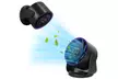 iMounTEK 100-Speed Rechargeable Desk Fan with 120-Degree Tilt & Wall-Mount Hooks - Second Medium