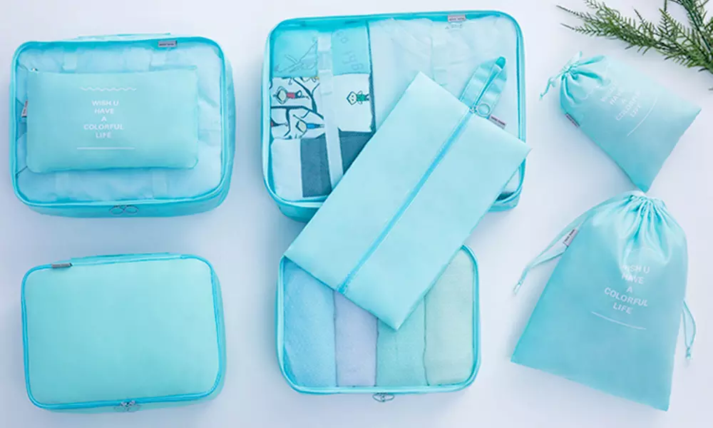 Luggage Organizer Storage Bag Set (8-Piece) - Primary Image