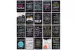Juvale 20-Pack Funny De-Motivational Satire Quotes Posters for Wall Décor - Second Medium