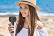 iMounTEK 100-Speed Handheld Turbo Fan with Ice Cooler and LCD Display - Second Medium