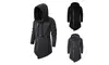 Men Long Hooded Outwear Hoody Sweatshirt Teenager Hoodies Cardigan