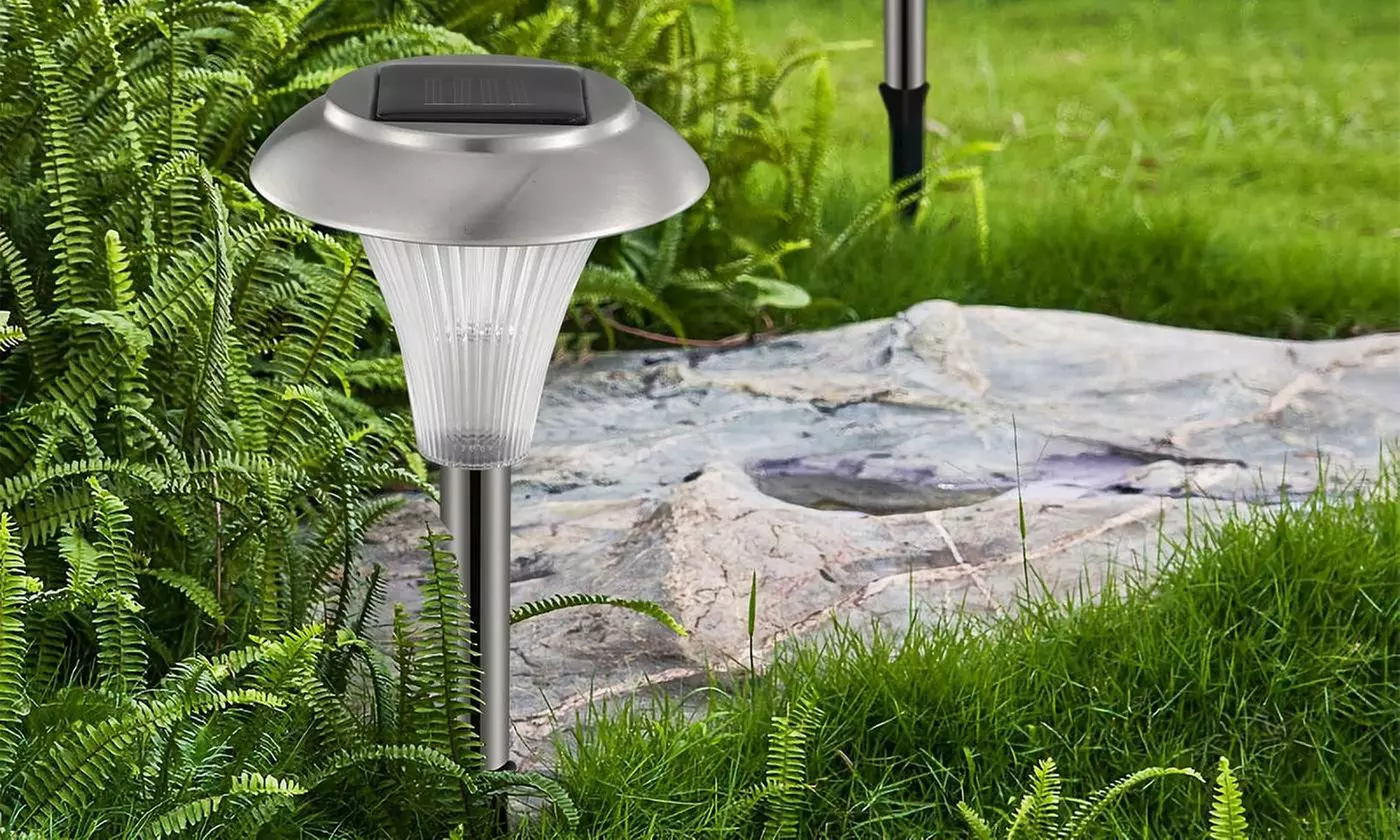 Solarek LED Color-Changing  Solar Pathway & Garden Stake Lights