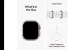 Apple Watch Ultra 2 49mm 4G Rugged Titanium Case w/ ONESIZE White Ocean Band - Second Medium
