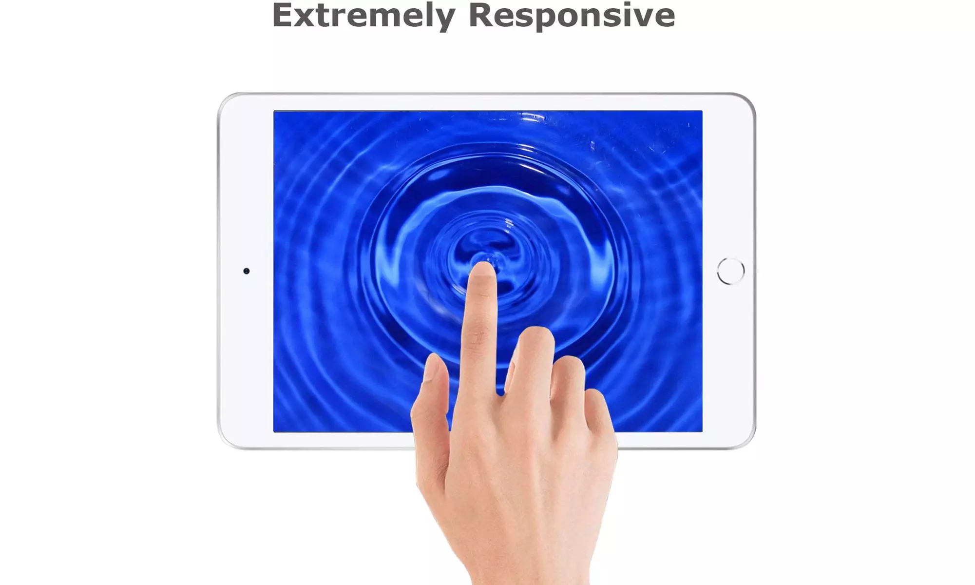 (2 Pack) Tempered Glass Screen Protector for Apple iPad 10.2 Released in 2019 - Second Medium