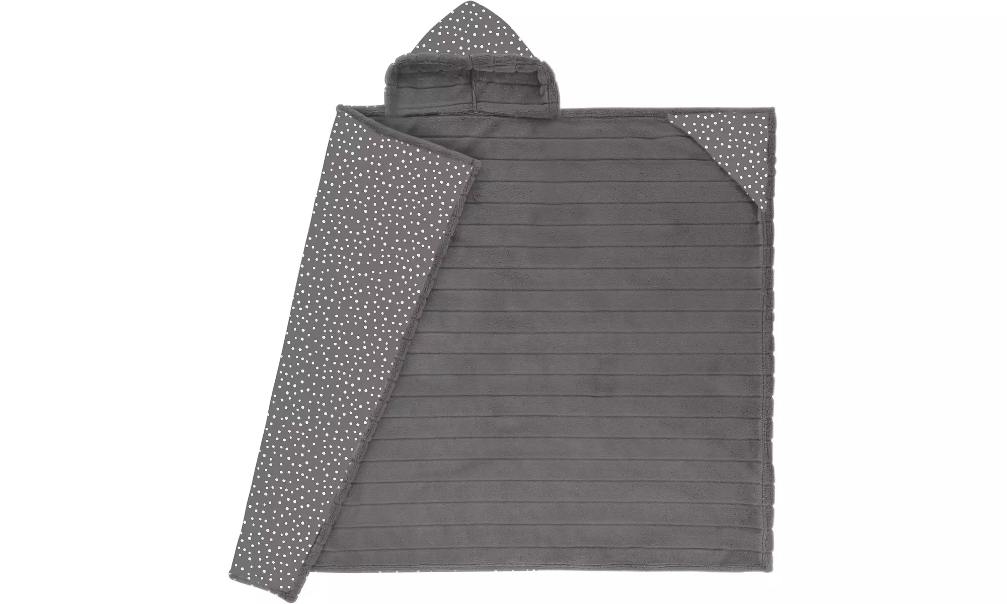 Luxury Ultra-Soft Lined Hooded Throw Blanket - Second Medium