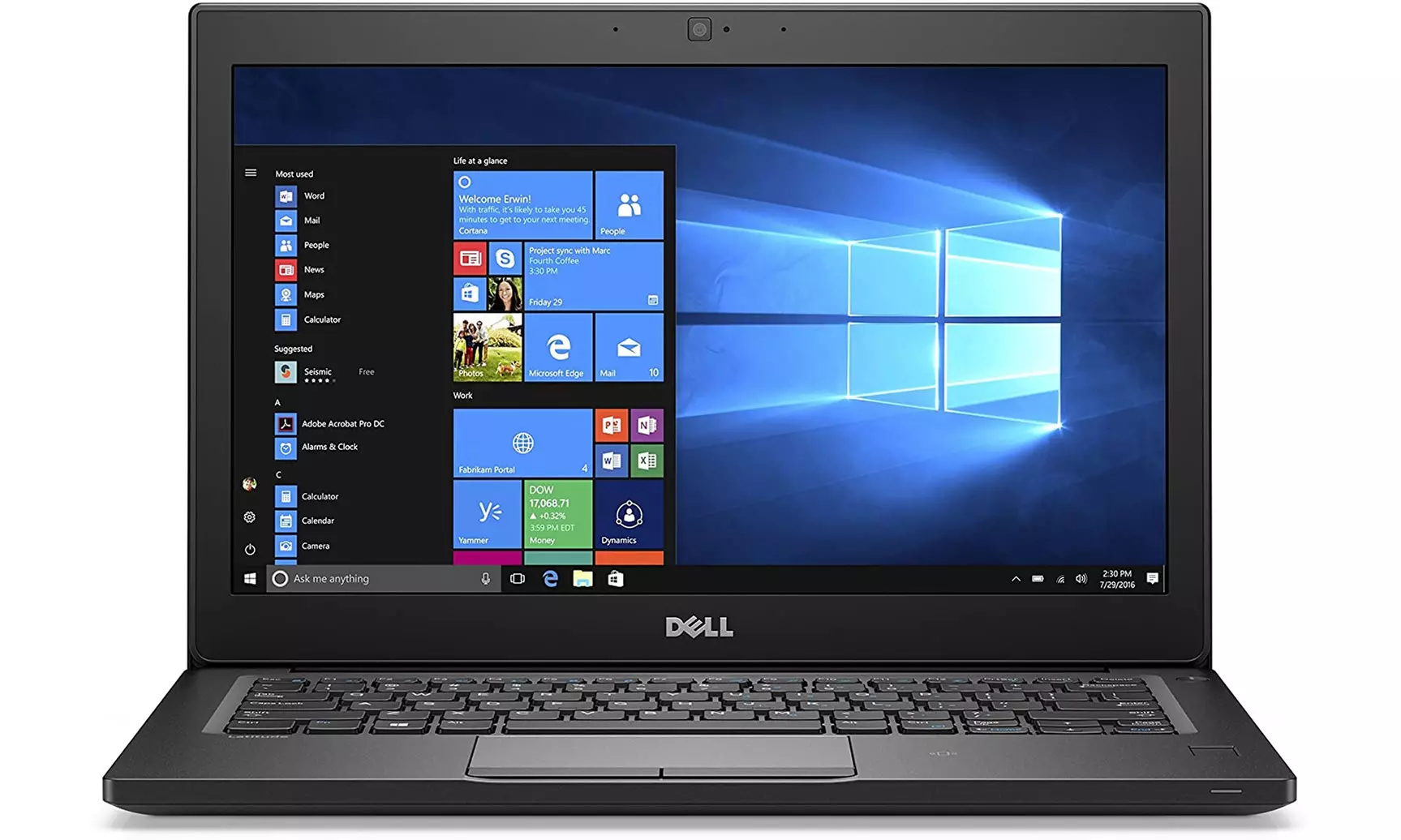 Dell Latitude 7280 Core i7 2.80 GHz 16GB Ram 256GB SSD W10P - Refurbished - Primary Image