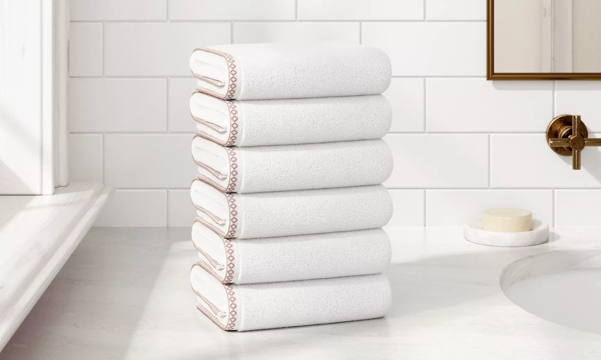 Boho-Inspired Quick-Dry Cotton Towels