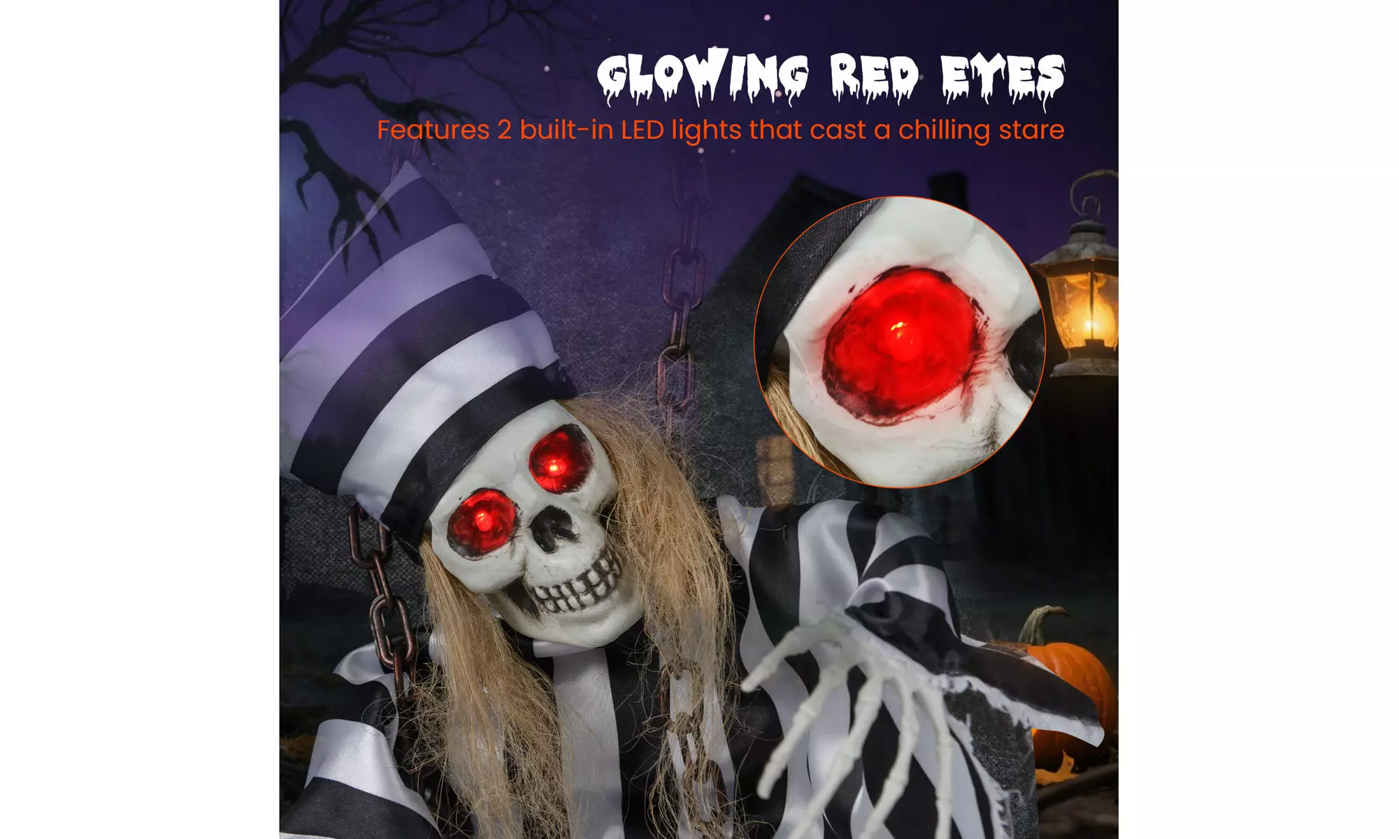 Animated Halloween Decorations: Bring Your Yard to Life by Costway