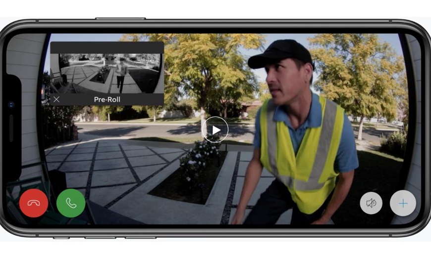 Image 6: Ring Video Doorbell 3 (Latest Model) Wi-Fi Enabled 1080p HD Camera 