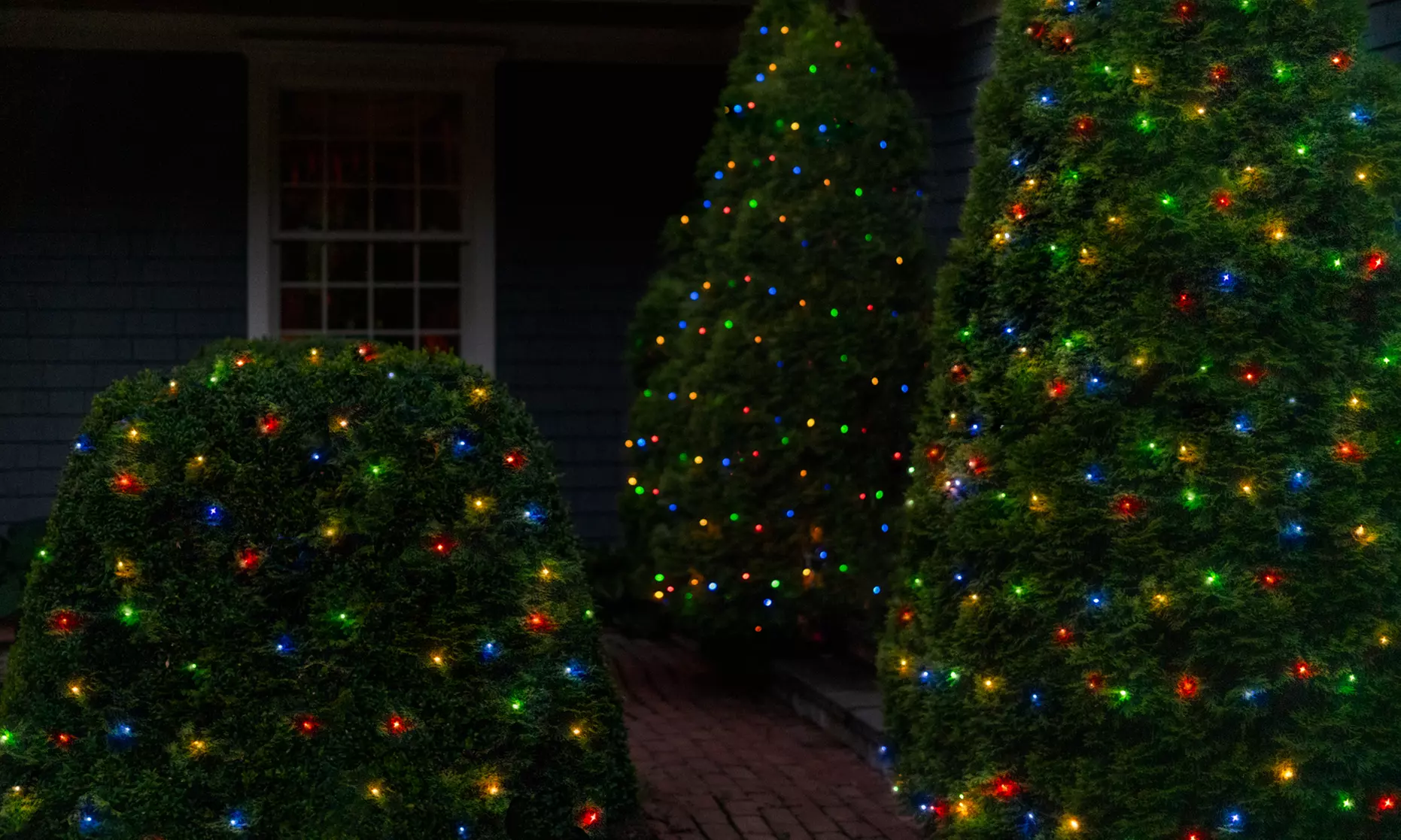 125 LED Solar Powered String Lights - Warm White/Multicolor Packs