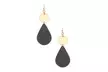 Disk Link Teardrop Earring - Second Medium