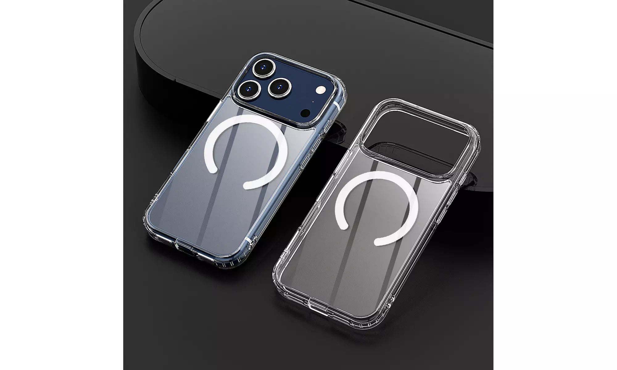 Crystal Clear Case for iPhone 17 Pro Max 17 Air 17 Pro Bumper Shockproof Cover