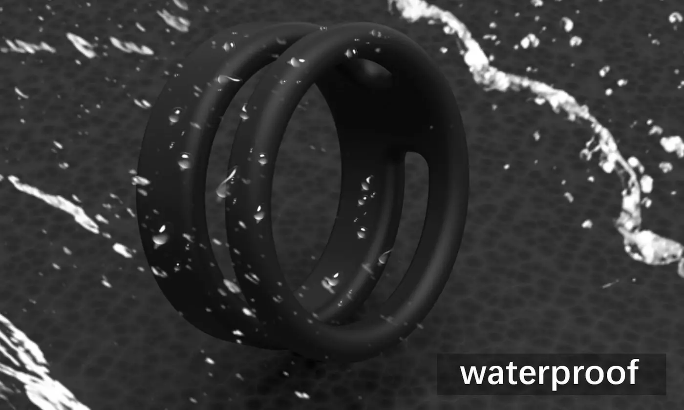 Silicone Dual C-Ring Premium Stretchy Longer Harder Stronger Enhancing Sex Toy
