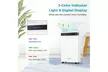 Costway 57 Pint Dehumidifier for Basement with 4 Modes 3-Color Indicator - Second Medium