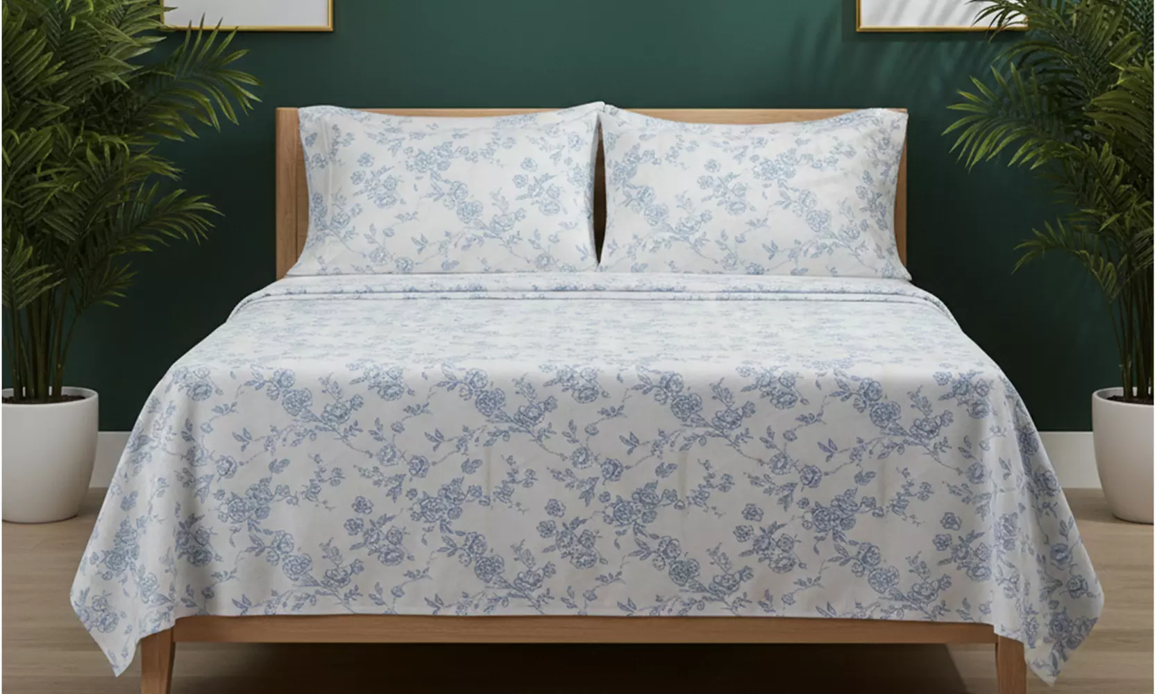 Luxury Home 6-Piece Microfiber Bed Sheet Set