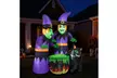 Costway Inflatable Halloween Witches, Zombie, Spider, Tentacles, Clown - Second Medium
