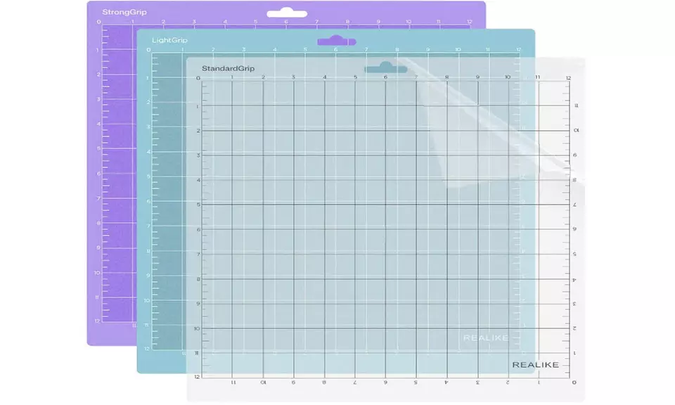 12x12 Cutting Mat for Cricut Explore One/Air/Air 2/Maker (3 Mats) - Primary Image