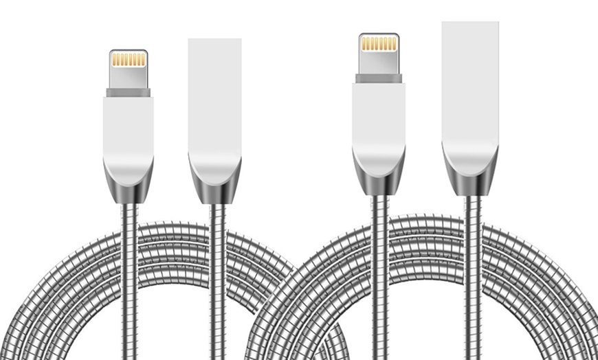 Image 7: Spring Zinc Alloy Cable Iphone Cable