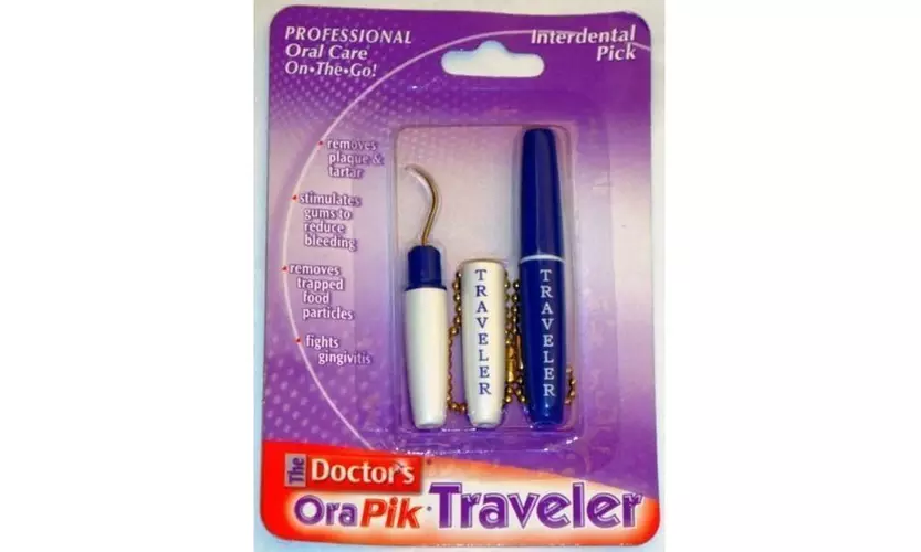 New Effective OraPik Traveler Interdental Pick 2 ea - Second Medium