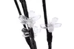 Stylish Branch Tree Twig Leaf Solar Outdoor Garden 60 Warm White LED Lights - Second Medium