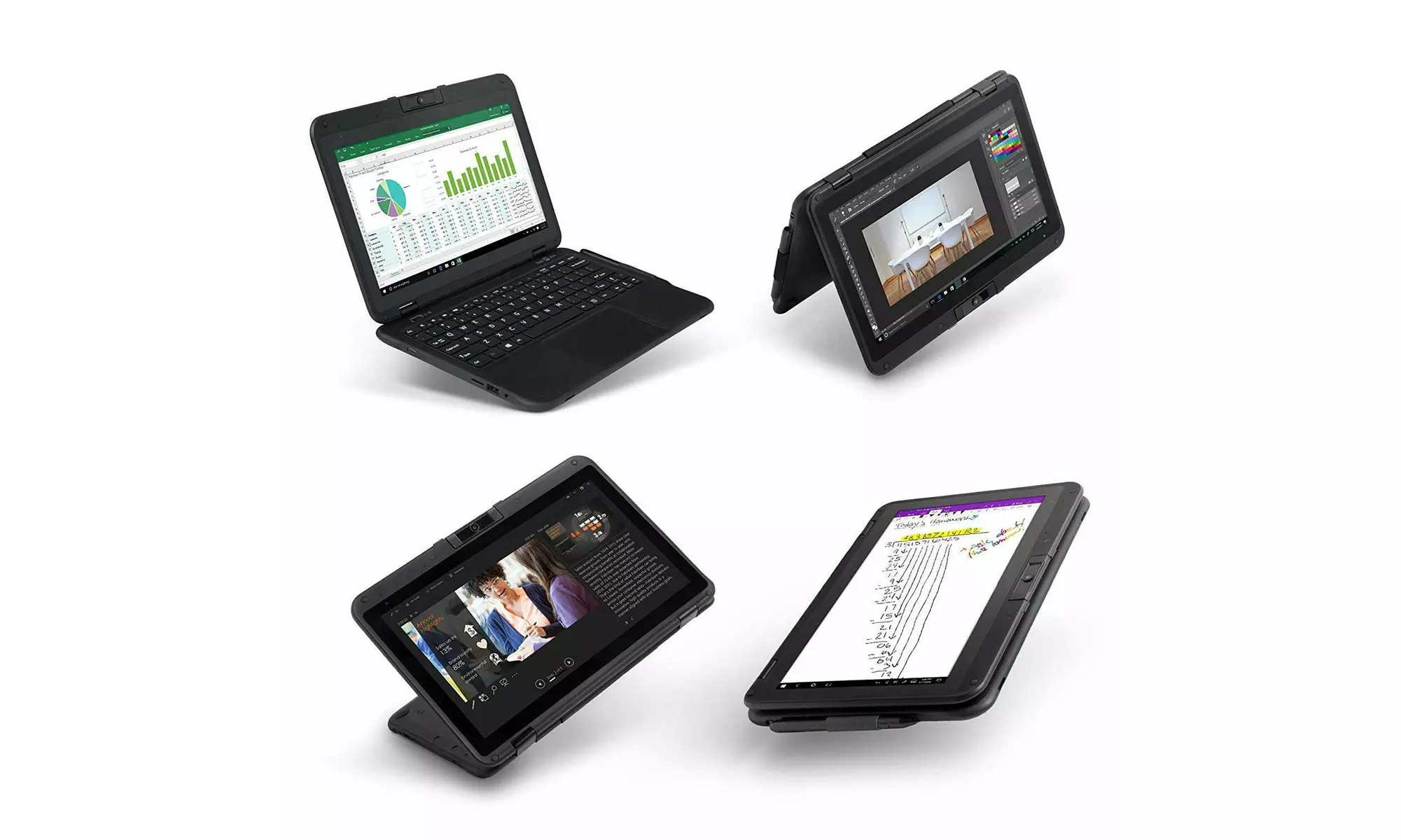 BAK Atlas Standard Celeron N4100 4GB RAM 128GB SSD 11.6'' HD W10PRO - Primary Image