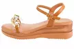 Lady Godiva Women's Medium Width Wedge Sandals - Second Medium