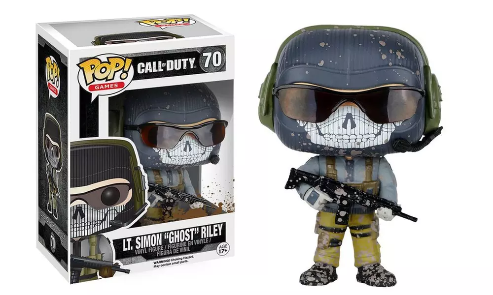 Funko Pop Games: Call of Duty LT. Simon "Ghost" Riley Collectible Action Figure - Primary Image
